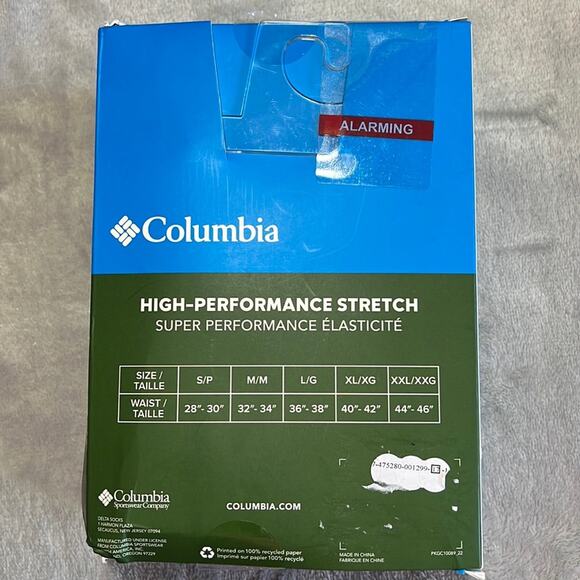 Columbia Mens High Performance Stretch Boxer Briefs XL 3 Pack Multi NEW - Picture 2 of 4